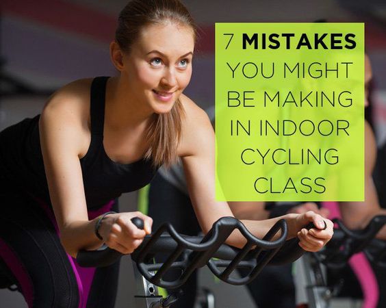 indoor cycling mistakes